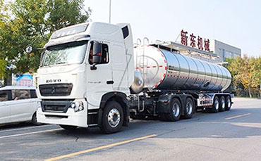 新東奶罐車助力寧夏鮮奶入川，46小時